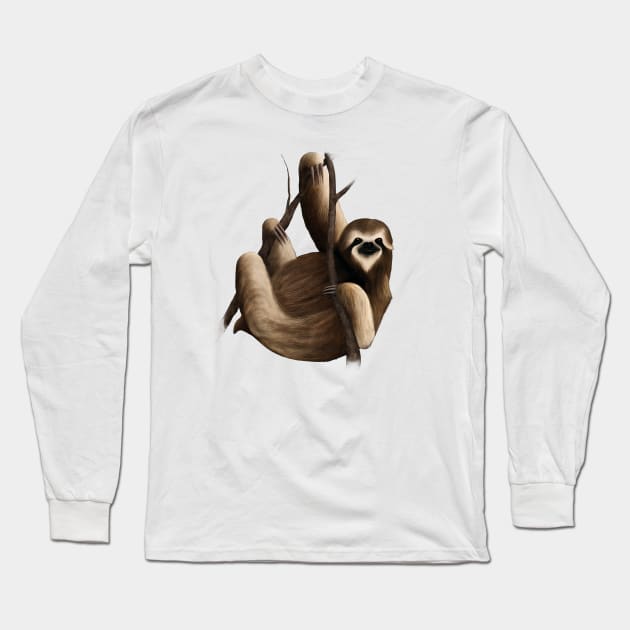 It's a Sloth Long Sleeve T-Shirt by lurchkimded